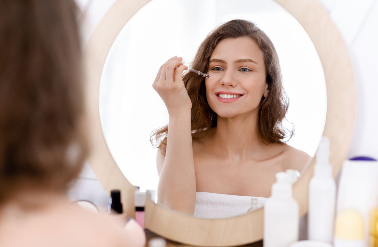 application serum vitamine c
