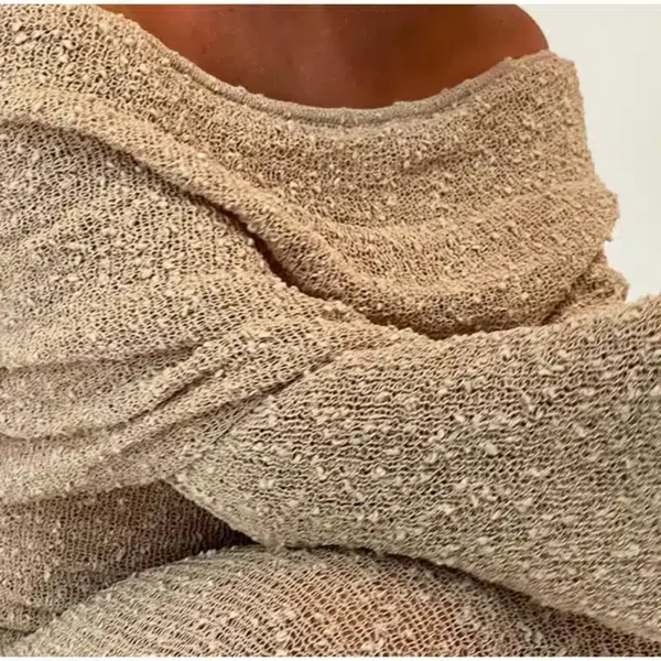 Robe longue épaules dénudées élégante : Nanou – Image 10