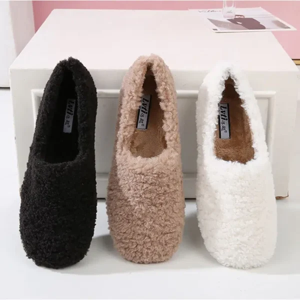 Ballerine moumoute confortable pour l'hiver : Chloé – Image 6