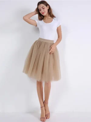 Jupe tulle bouffante femme : Élégance Aérienne