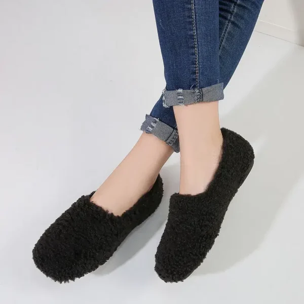 Ballerine moumoute confortable pour l'hiver : Chloé – Image 4