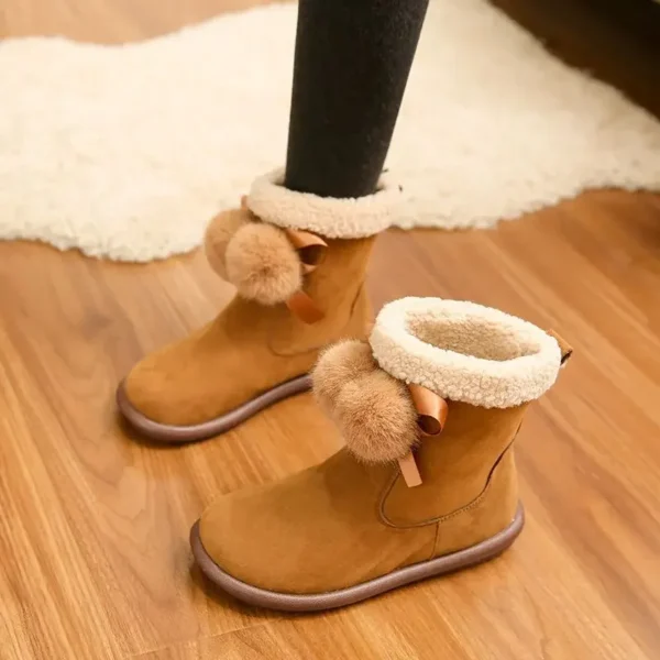 Botte moumoute femme : Élégance Cocooning