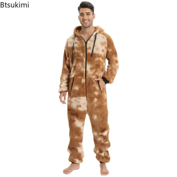 Grenouillère polaire homme au motif camouflage : Orion – Image 6