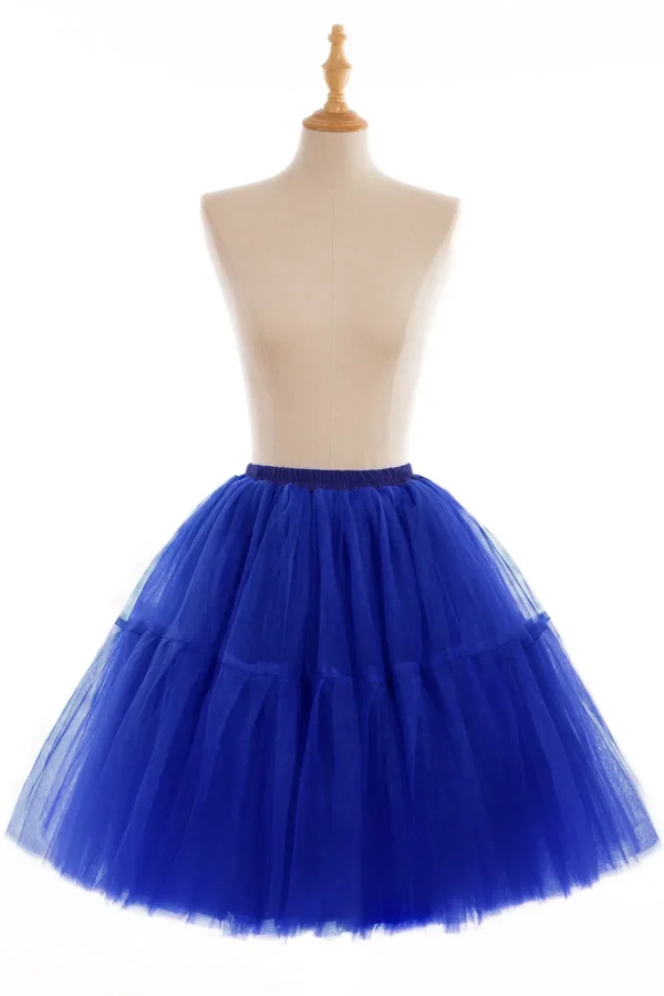 Jupe maxi froufrou élégante en tulle : Celeste – Image 5
