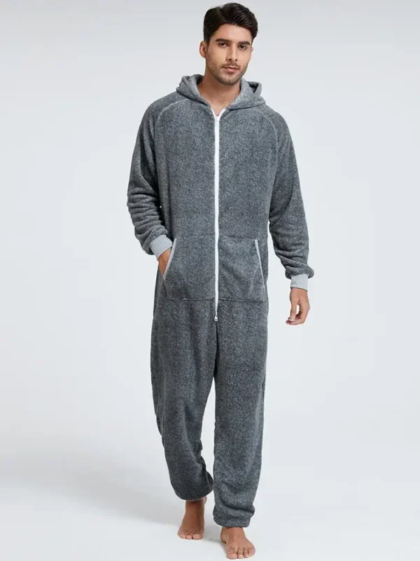 Grenouillère polaire homme au motif camouflage : Orion – Image 9
