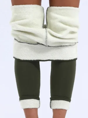 Legging molleton femme confortable pour toutes occasions : Léa