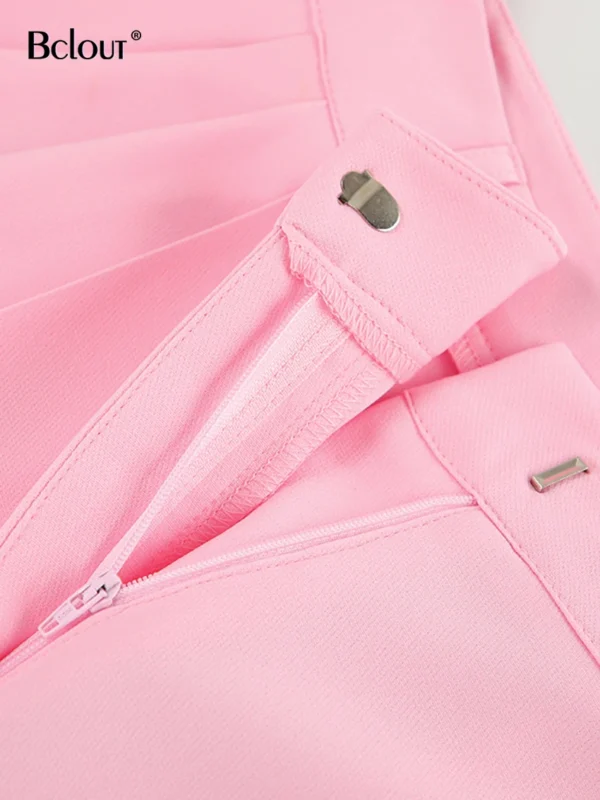 Pantalon palazzo rose chic et moderne : Élise – Image 6