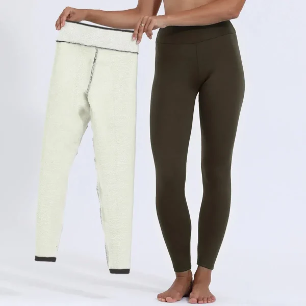 Legging molleton femme confortable pour toutes occasions : Léa – Image 3