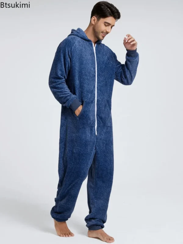 Grenouillère polaire homme au motif camouflage : Orion – Image 5