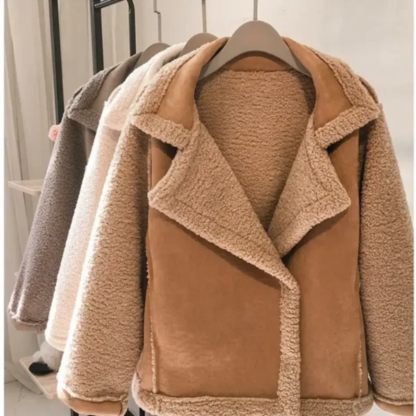 Blazer moumoute confortable et élégant : Alexia – Image 2