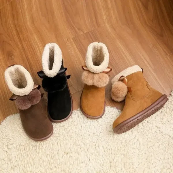 Botte moumoute femme : Élégance Cocooning – Image 2