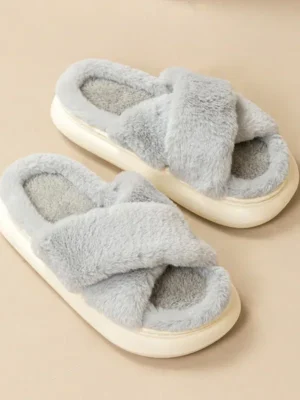 Mule mouton confortable avec doublure en fourrure : Chloé