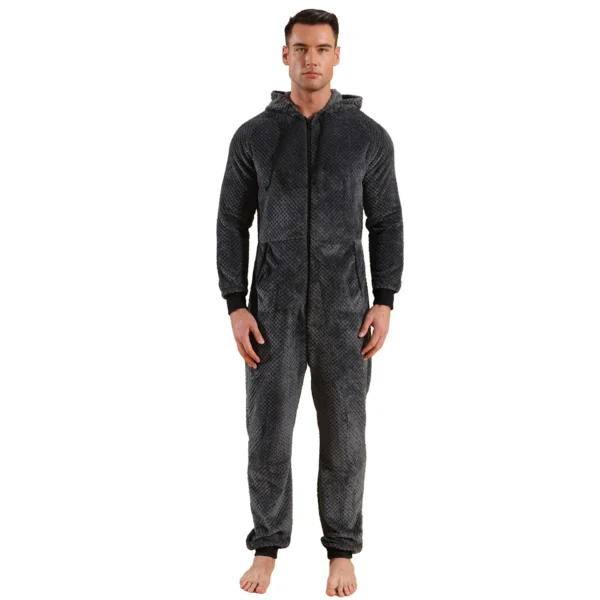 Grenouillère polaire homme au motif camouflage : Orion – Image 14
