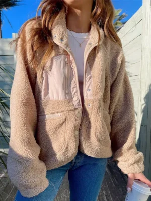 Veste polaire moumoute élégante et confortable : Luna