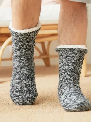 Chaussette chausson homme confortable et douce : Hugo