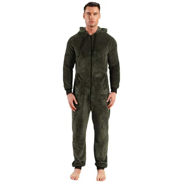 Grenouillère polaire homme au motif camouflage : Orion – Image 15