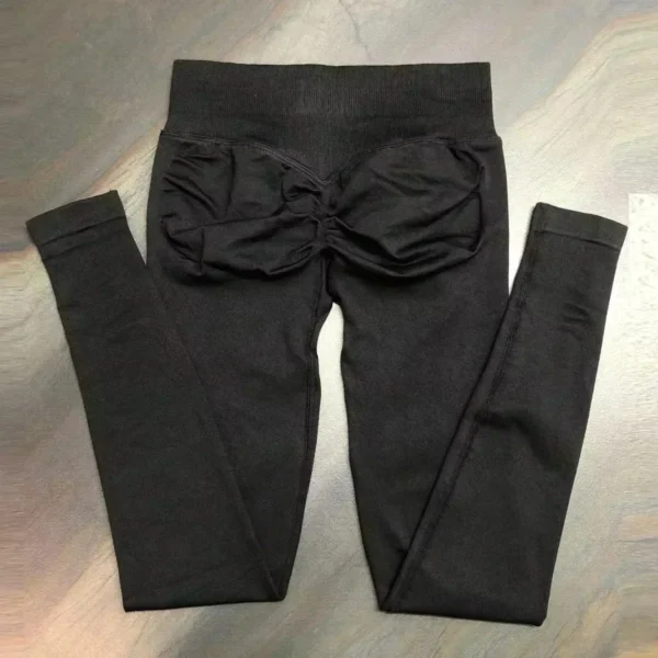 Legging de yoga sans couture qui fait ressortir les fesses et offre un soutien optimal pour les femmes – Image 45
