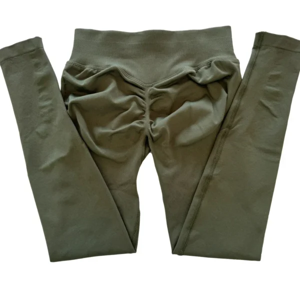 Legging de yoga sans couture qui fait ressortir les fesses et offre un soutien optimal pour les femmes – Image 34