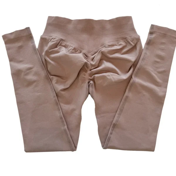 Legging de yoga sans couture qui fait ressortir les fesses et offre un soutien optimal pour les femmes – Image 35