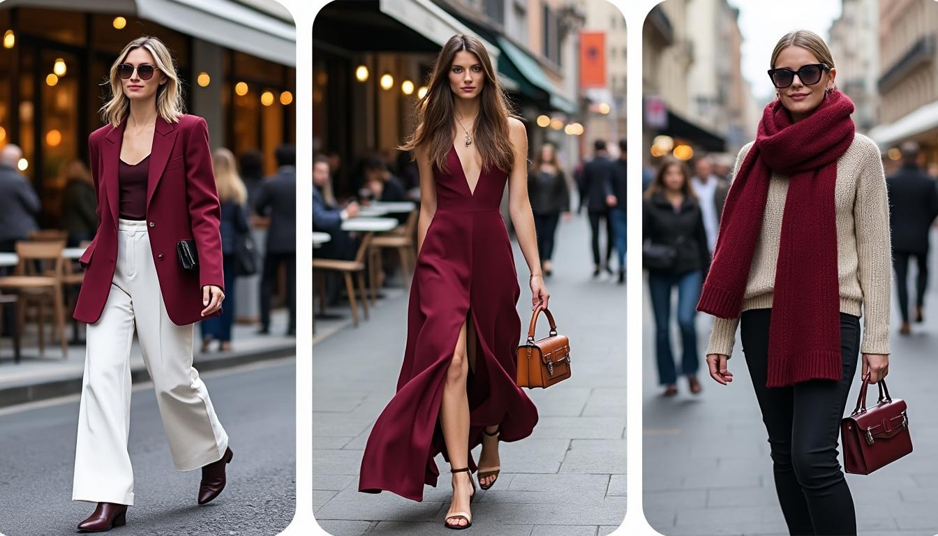découvrez comment adopter la couleur burgundy en 2025 avec style : idées de tenues tendance, astuces d’associations et conseils pour sublimer vos looks au quotidien.