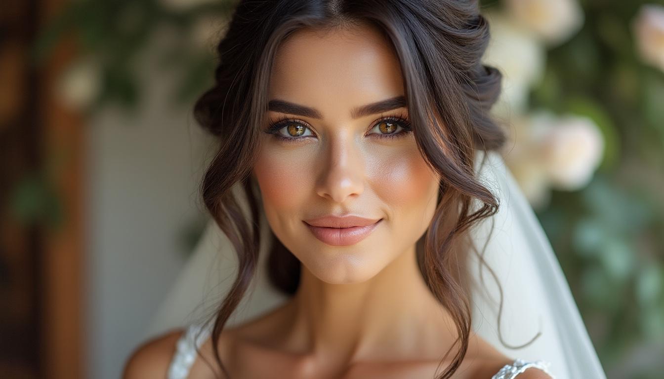 découvrez nos conseils et idées inspirantes de maquillage pour sublimer les mariées brunes et obtenir un look éclatant le jour j. astuces, couleurs et tendances pour être resplendissante lors de votre mariage !